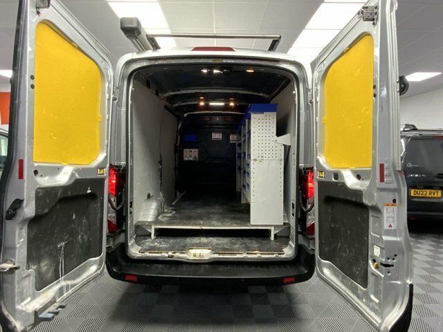 Ford Transit Custom 2.0 350 Ecoblue Mhev YP73BNZ Silver #2