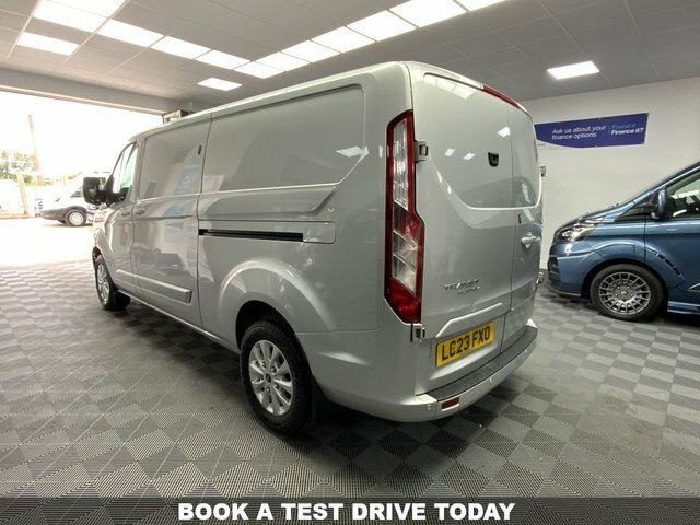 Ford Transit Custom 2.0 300 Ecoblue Limited LC23FXO Silver #4