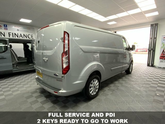 Ford Transit Custom 2.0 300 Ecoblue Limited LC23FXO Silver #3
