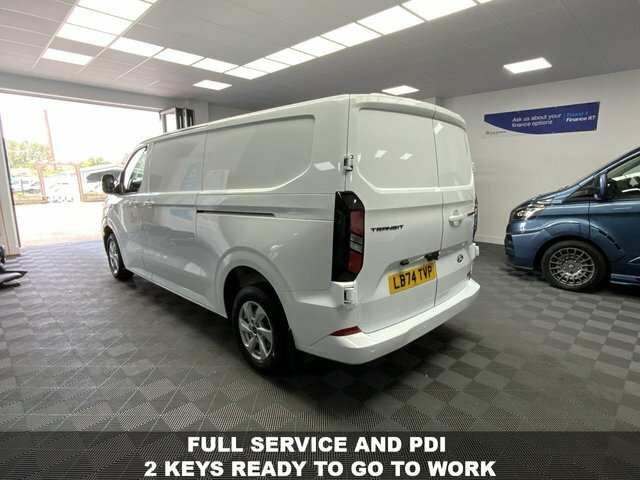 Ford Transit Custom 2.0 300 Ecoblue Limited LB74TVP White #3
