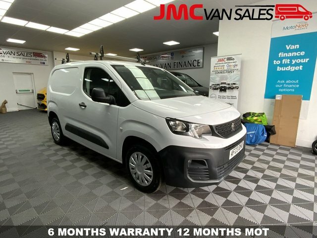 Peugeot Partner 1.5 Bluehdi 1000 Professional White