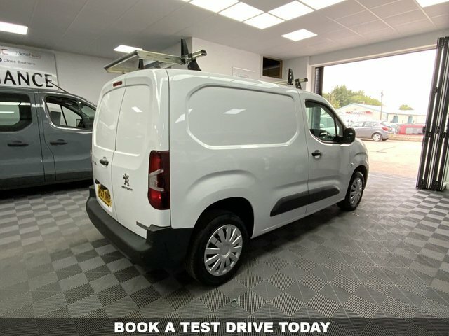 Peugeot Partner 1.5 Bluehdi 1000 Professional White #4