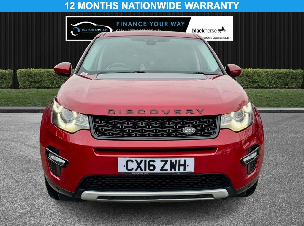 Land Rover Discovery Sport 2L Hse Luxury CX16ZWH Red #2