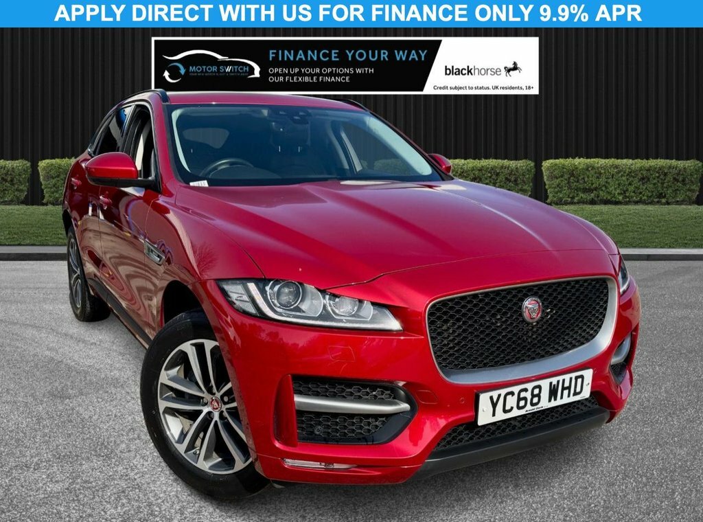 Jaguar F-Pace 2L R-sport Red