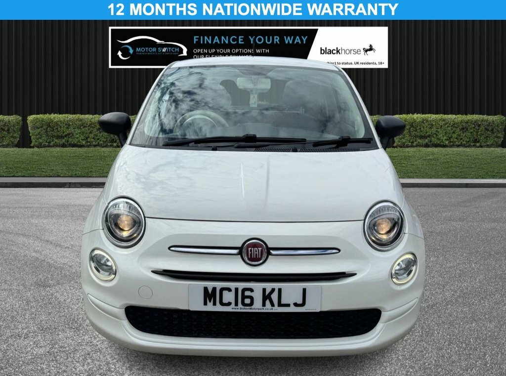 Fiat 500 1.2L Pop MC16KLJ White #2