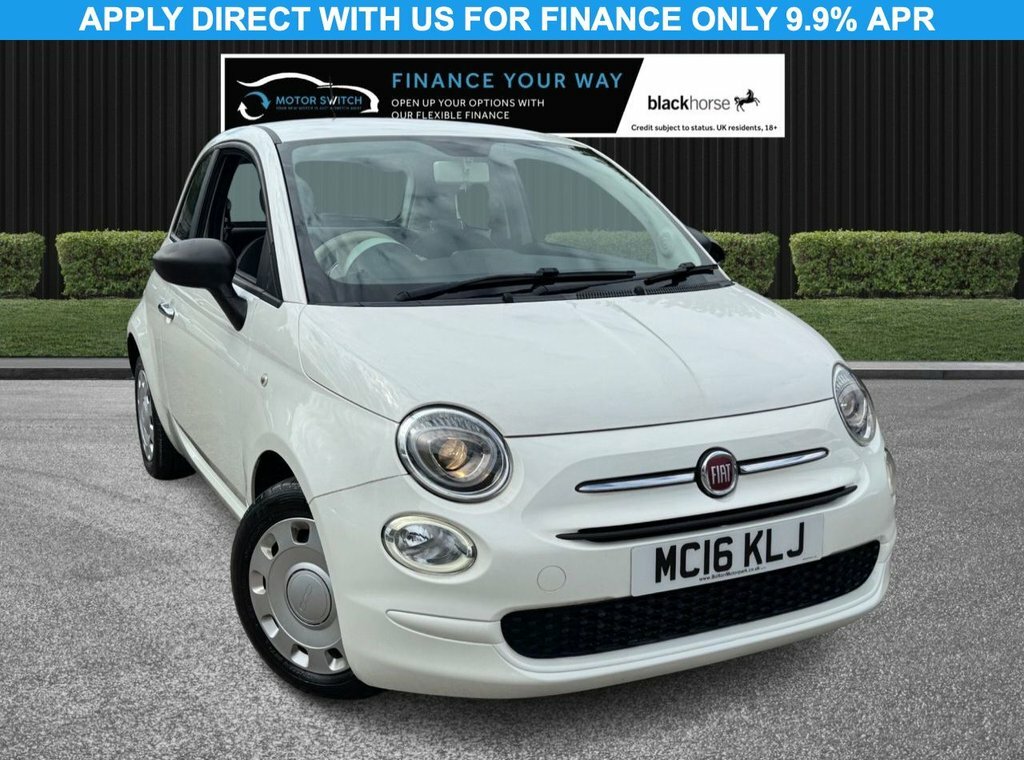 Fiat 500 1.2L Pop White