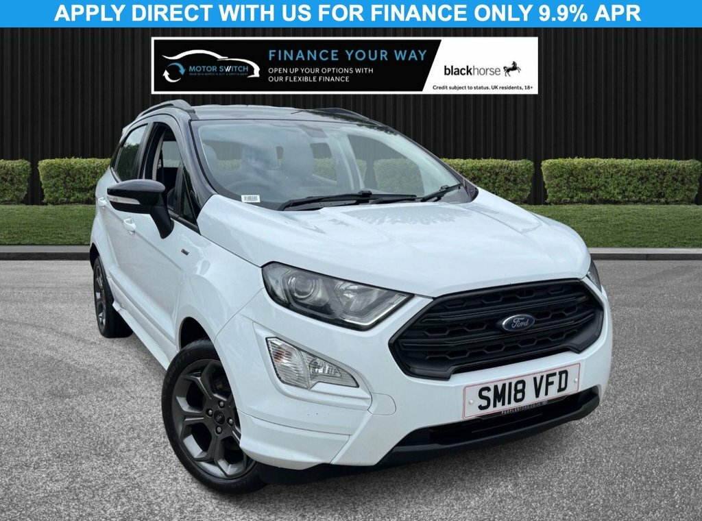 Ford Ecosport 1L St-line White