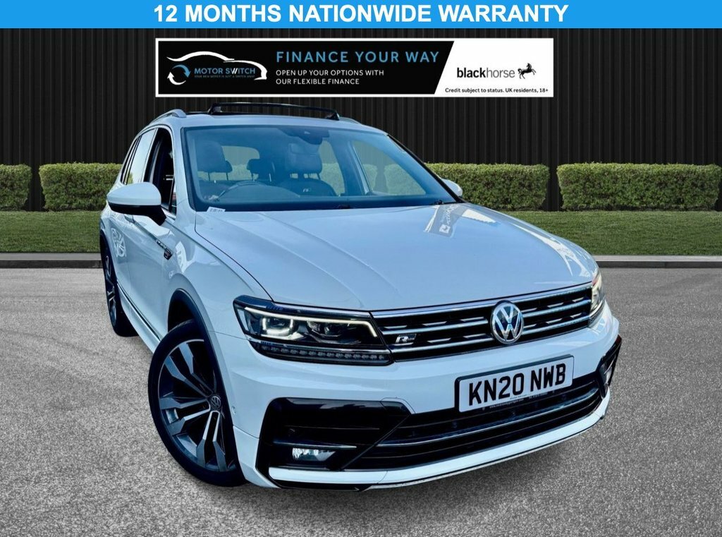 Volkswagen Tiguan 2L R-line Tech KN20NWB White #2