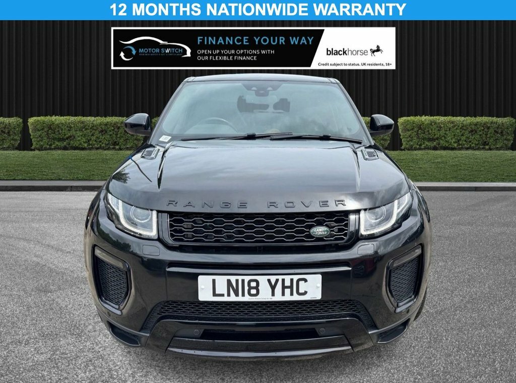 Land Rover Range Rover Evoque 2L Hse Dynamic LN18YHC Black #2