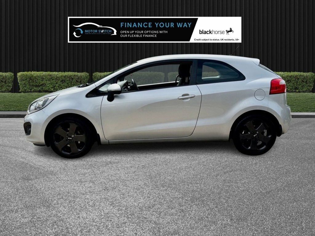 Kia RIO Hatchback Silver #4