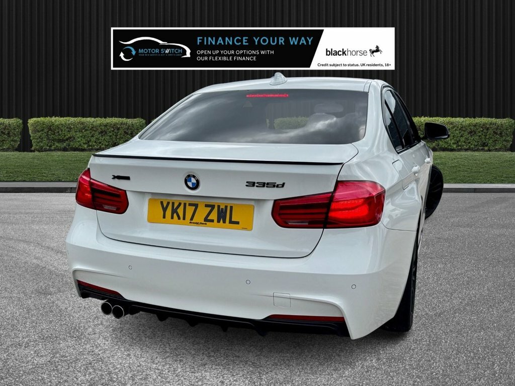 BMW 3 Series Bmw 3 Series 2.0 320D M Sport Saloon White #9