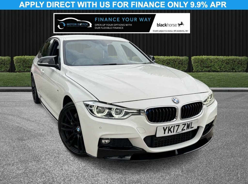 BMW 3 Series 3L M Sport YK17ZWL White