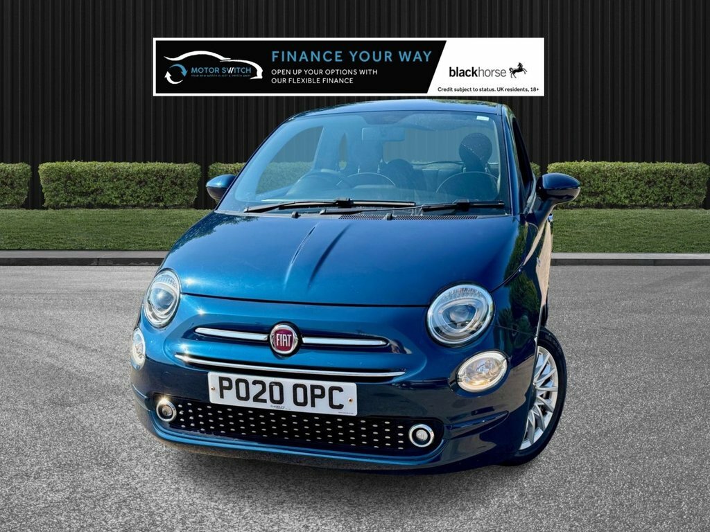 Fiat 500 1.2L Lounge PO20OPC Blue #6