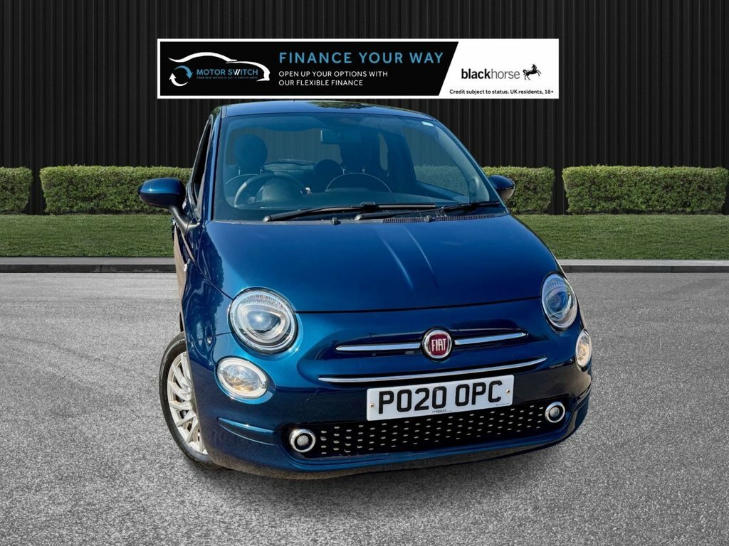 Fiat 500 1.2L Lounge PO20OPC Blue #5