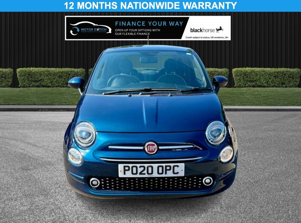 Fiat 500 1.2L Lounge PO20OPC Blue #2