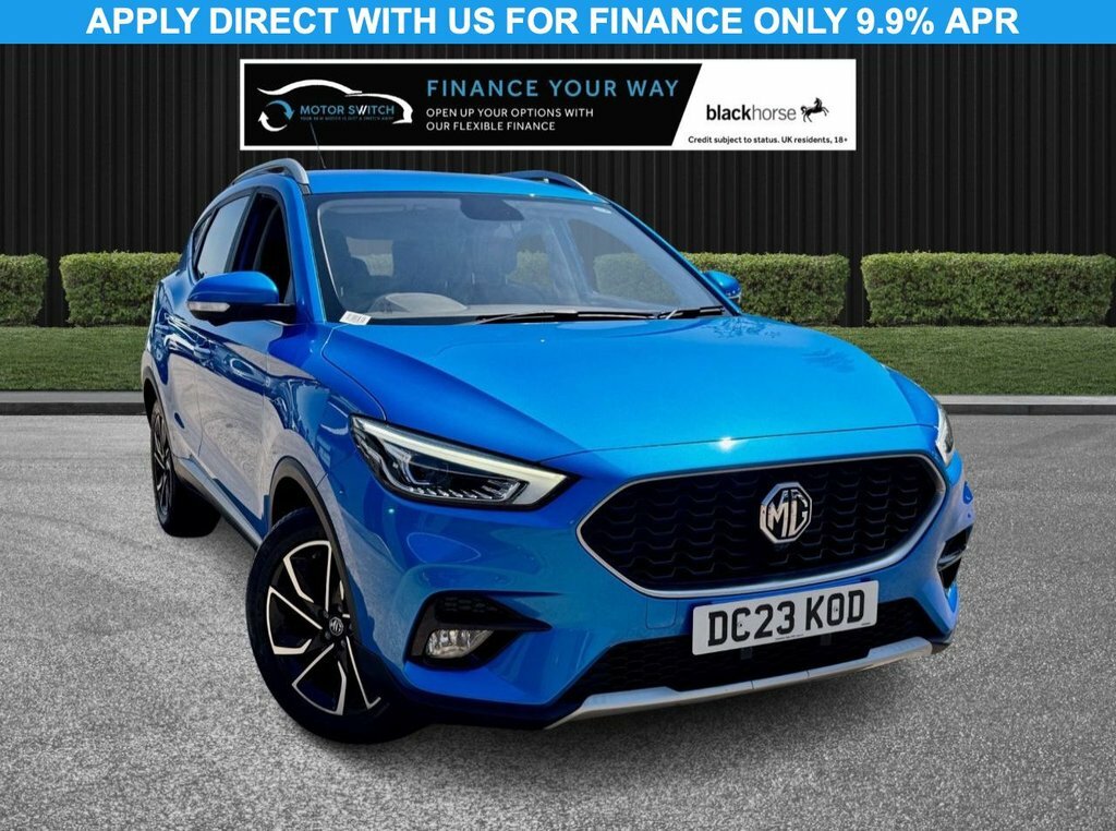 MG ZS 1L Exclusive Blue