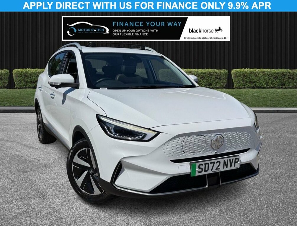 MG ZS Suv White