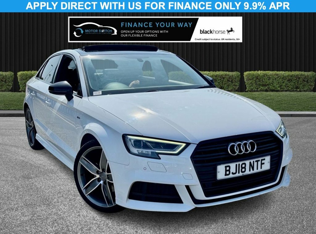 Audi A3 2L Black Edition White