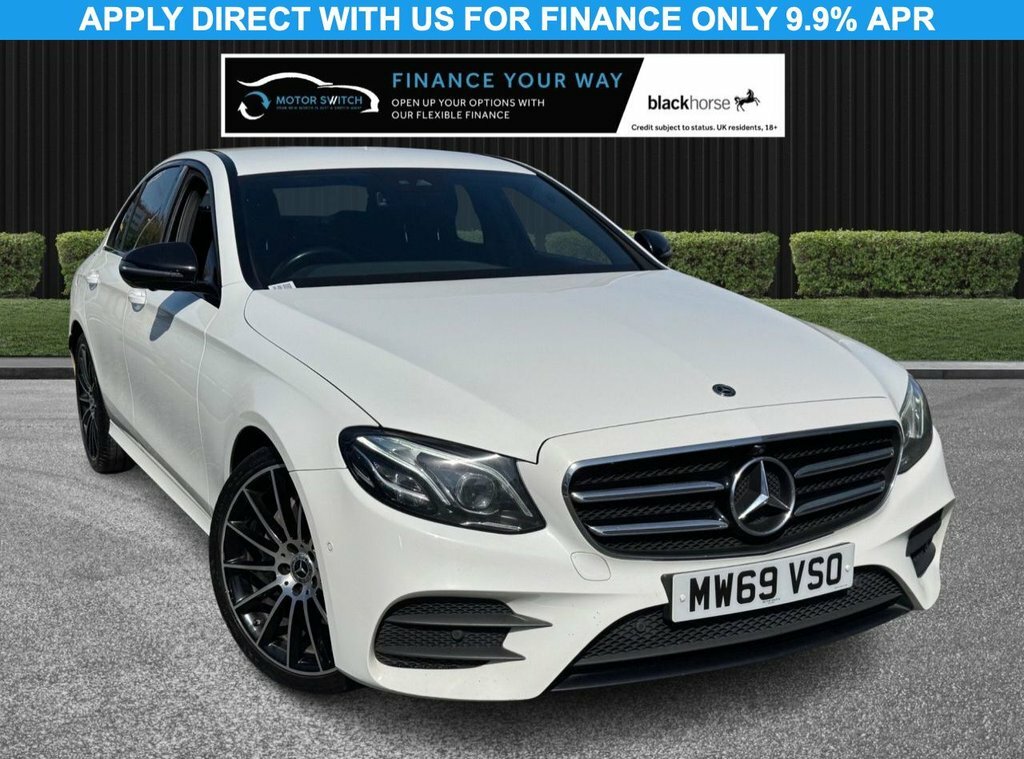 Mercedes-Benz E Class 2L Amg Line Night Edition White