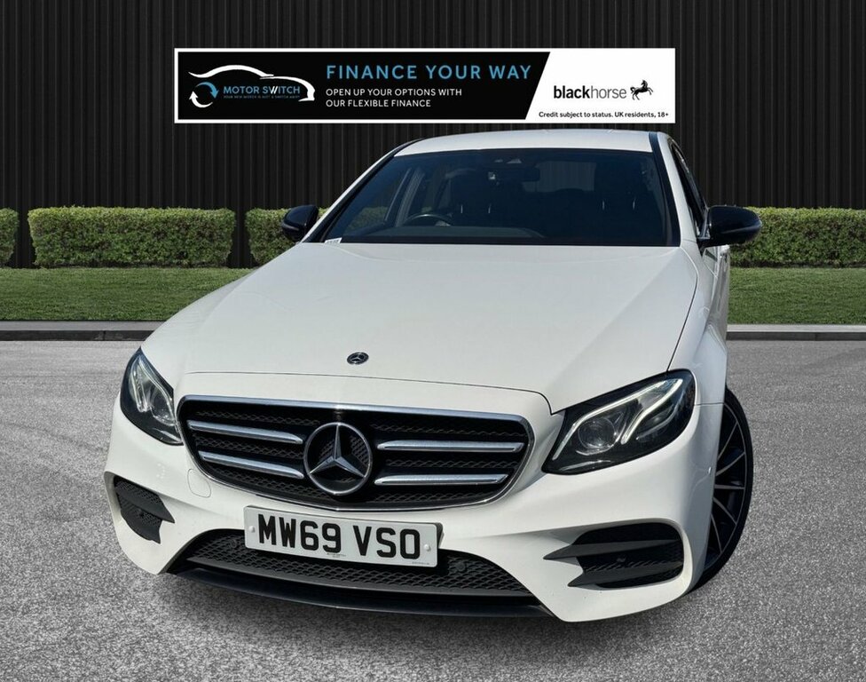Mercedes-Benz E Class 2L Amg Line Night Edition White #6