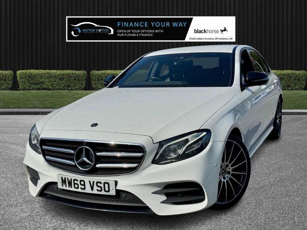 Mercedes-Benz E Class 2L Amg Line Night Edition White #3