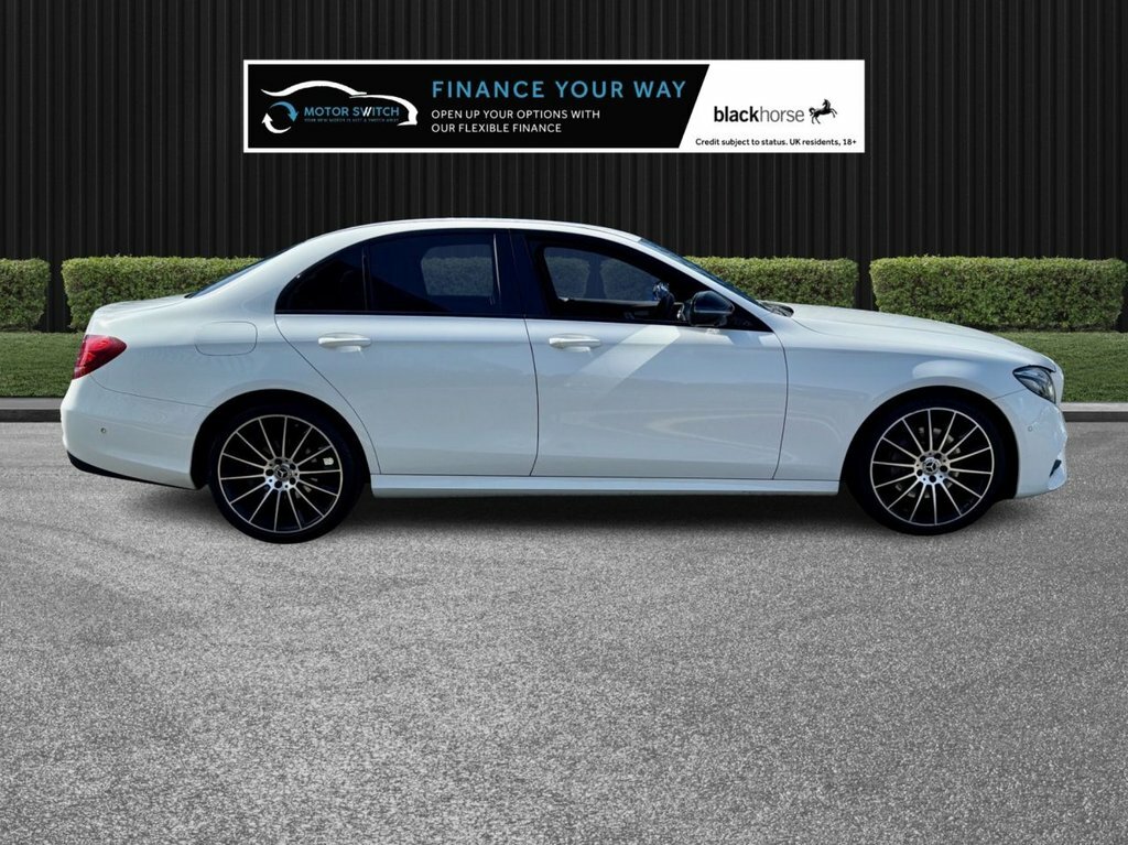 Mercedes-Benz E Class 2L Amg Line Night Edition White #4