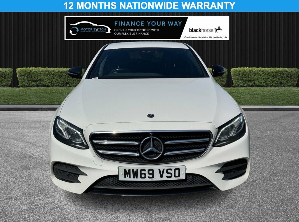 Mercedes-Benz E Class 2L Amg Line Night Edition White #2