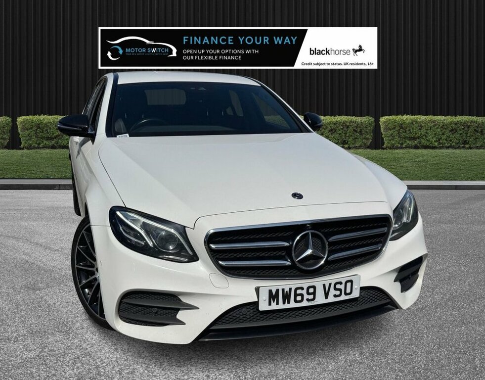 Mercedes-Benz E Class 2L Amg Line Night Edition White #5