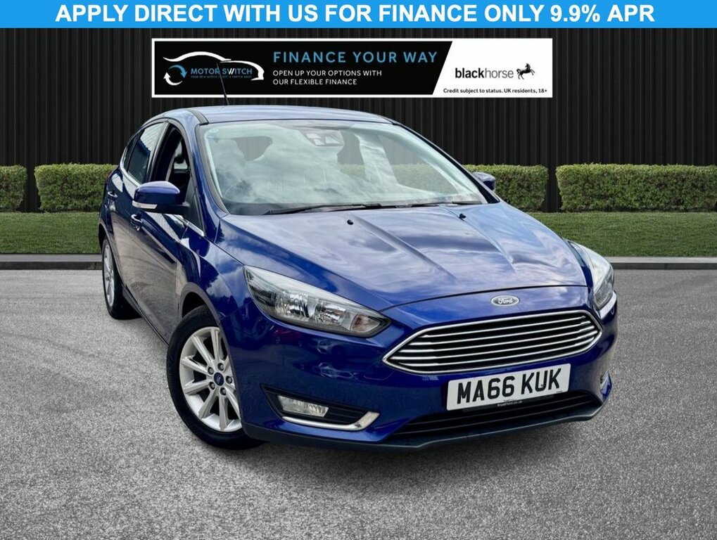 Ford Focus Hatchback Blue