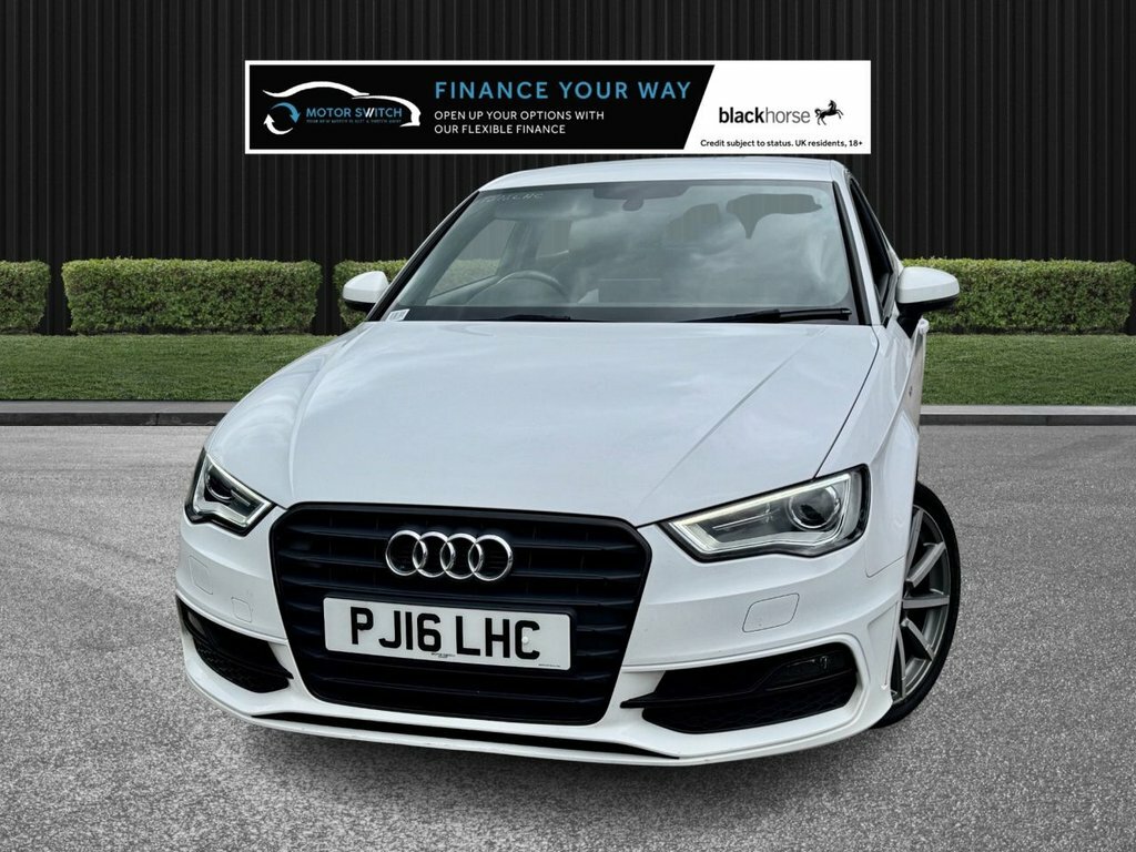 Audi A3 1.4L S Line PJ16LHC White #6