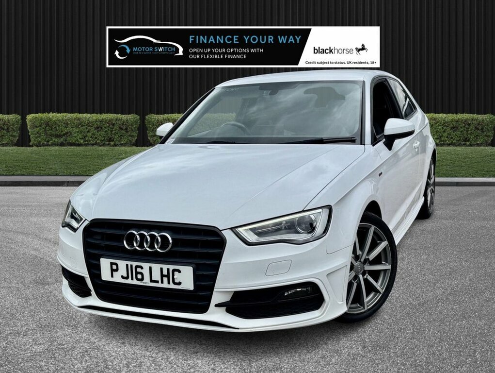 Audi A3 1.4L S Line PJ16LHC White #3