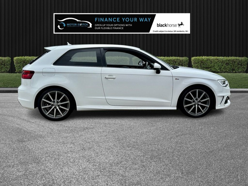 Audi A3 1.4L S Line PJ16LHC White #4