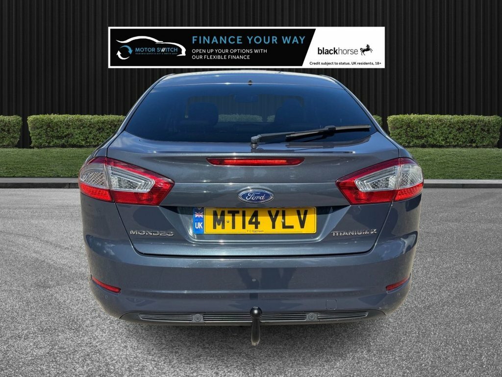 Ford Mondeo 2.0 Tdci Titanium Euro 6 Ss 2014 Blue #8