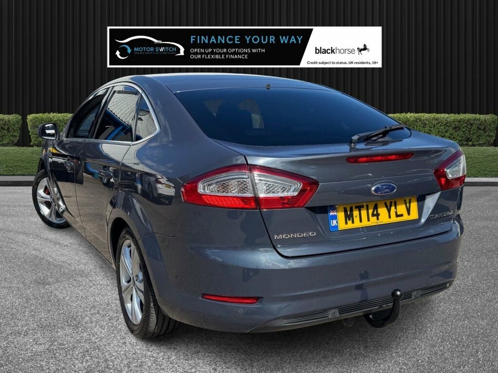 Ford Mondeo 2.0 Tdci Titanium Euro 6 Ss 2014 Blue #7