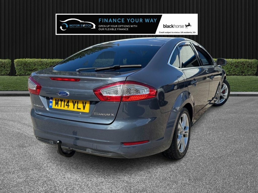 Ford Mondeo 2.0 Tdci Titanium Euro 6 Ss 2014 Blue #9