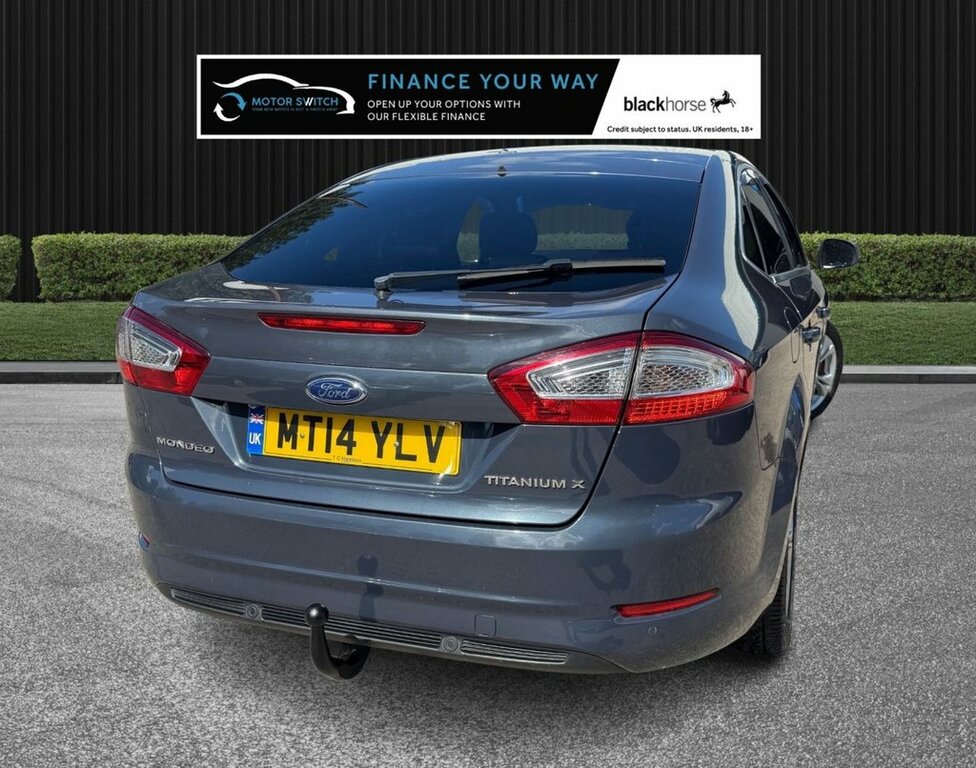 Ford Mondeo 2.0 Tdci Titanium Euro 6 Ss 2014 Blue #12