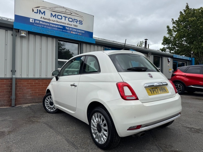 Fiat 500 Lounge White #5