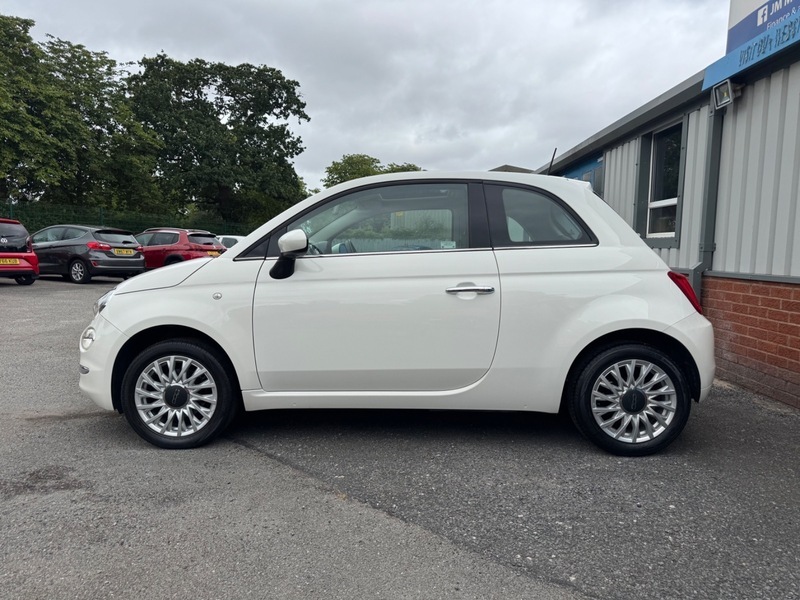 Fiat 500 Lounge White #6