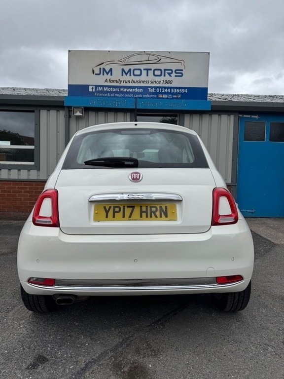 Fiat 500 Lounge White #4