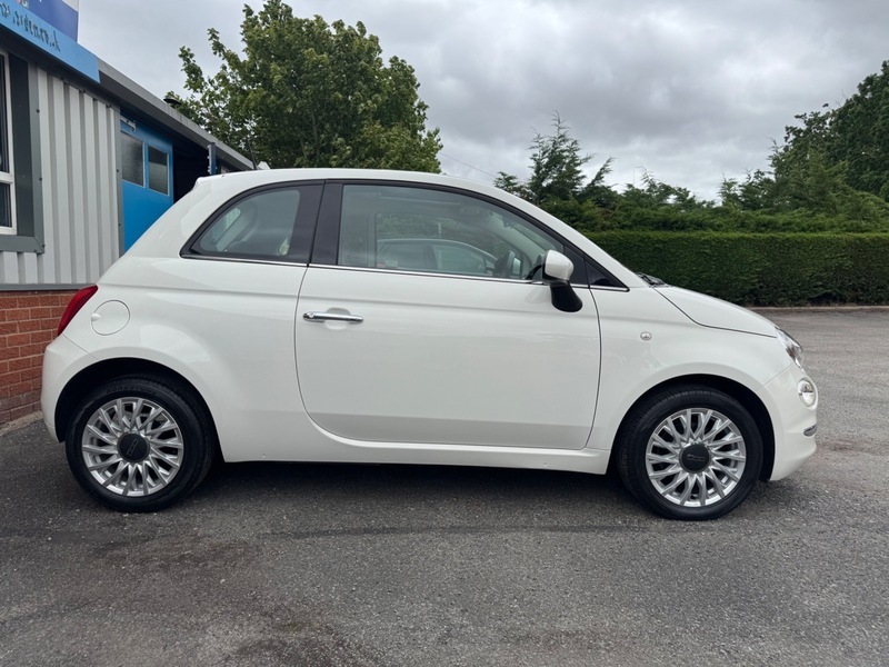 Fiat 500 Lounge White #2