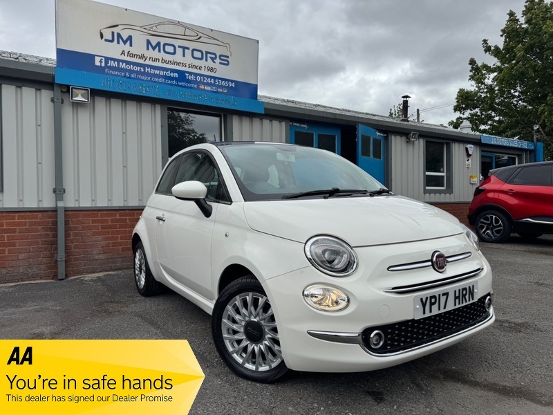 Fiat 500 Lounge White
