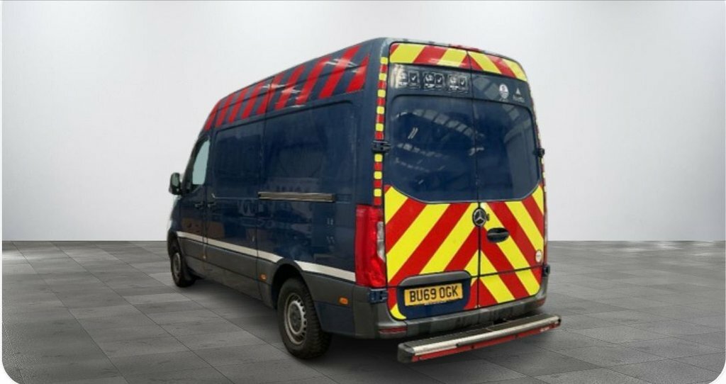 Mercedes-Benz Sprinter 2.1L Null Blue #2