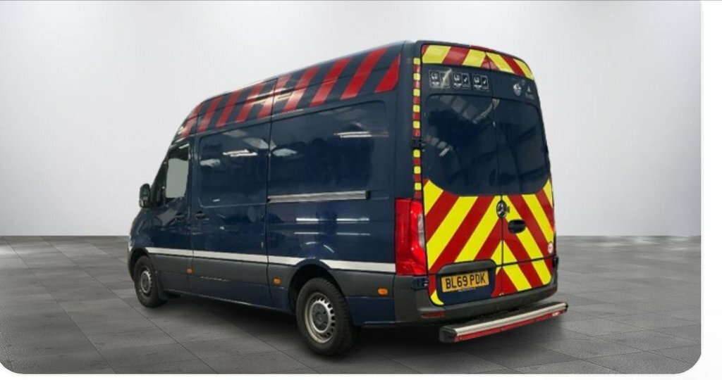 Mercedes-Benz Sprinter 2.1L Null Blue #2