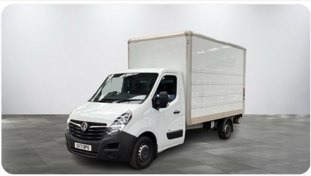 Vauxhall Movano Mpv White #3