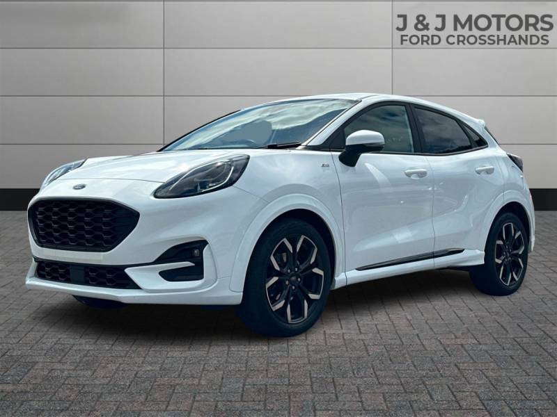 Ford Puma 1.0 Ecoboost Hybrid Mhev St-line X - 2021 71 NG71JWV White #3