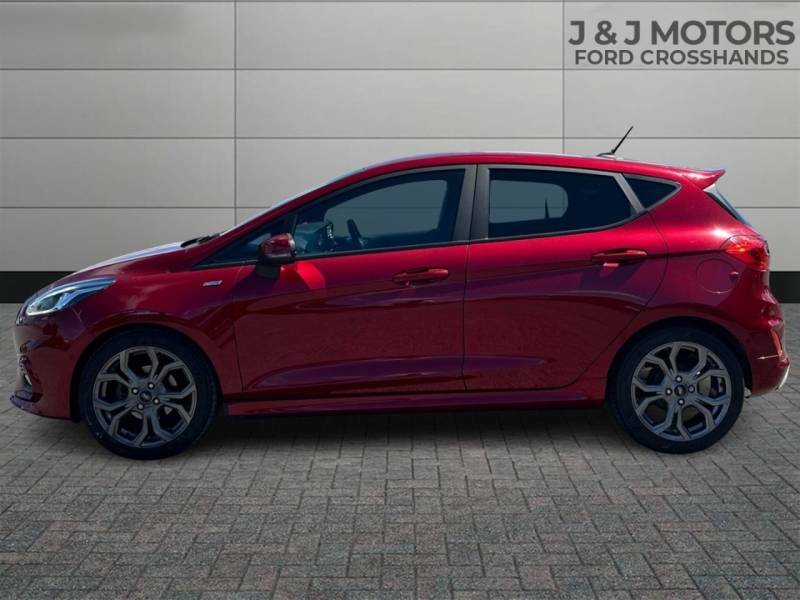 Ford Fiesta 1.0 Ecoboost Hybrid Mhev 125 St-line Edition Red #4