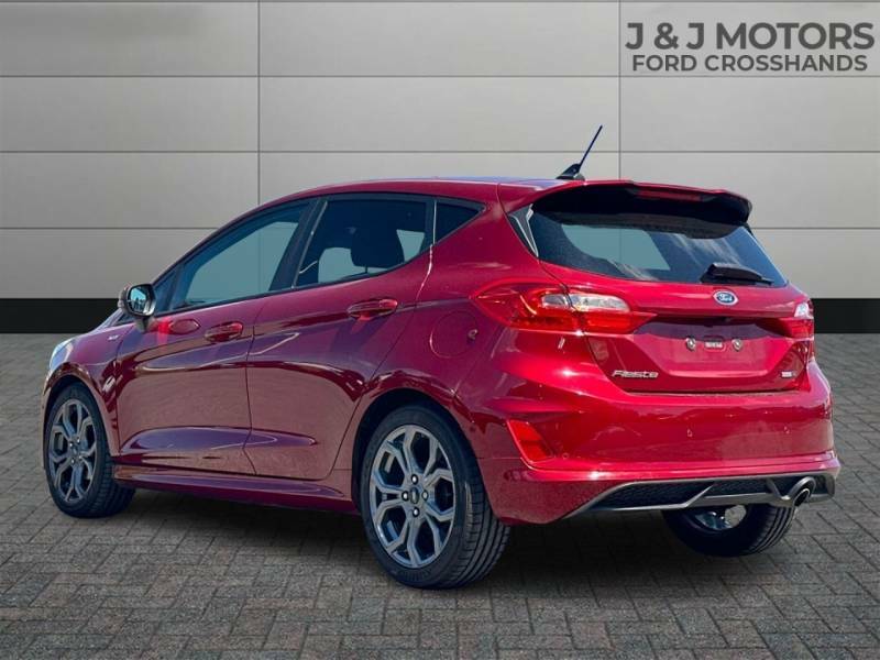 Ford Fiesta 1.0 Ecoboost Hybrid Mhev 125 St-line Edition Red #5