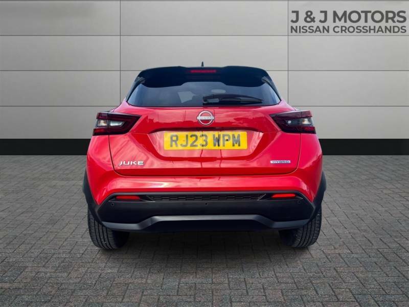 Nissan Juke 1.6 Hybrid N-connecta Red #6