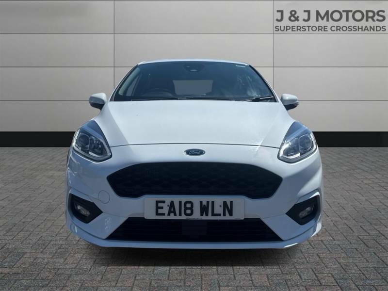 Ford Fiesta 1.0 Ecoboost 140 St-line - 2018 18 EA18WLN White #2