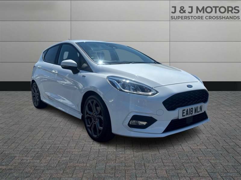 Ford Fiesta 1.0 Ecoboost 140 St-line - 2018 18 White
